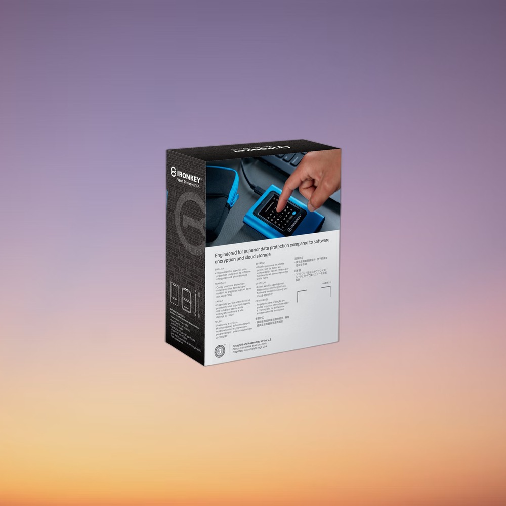 Kingston IronKey Vault Privacy 80 960 GB External SSD - Image 6