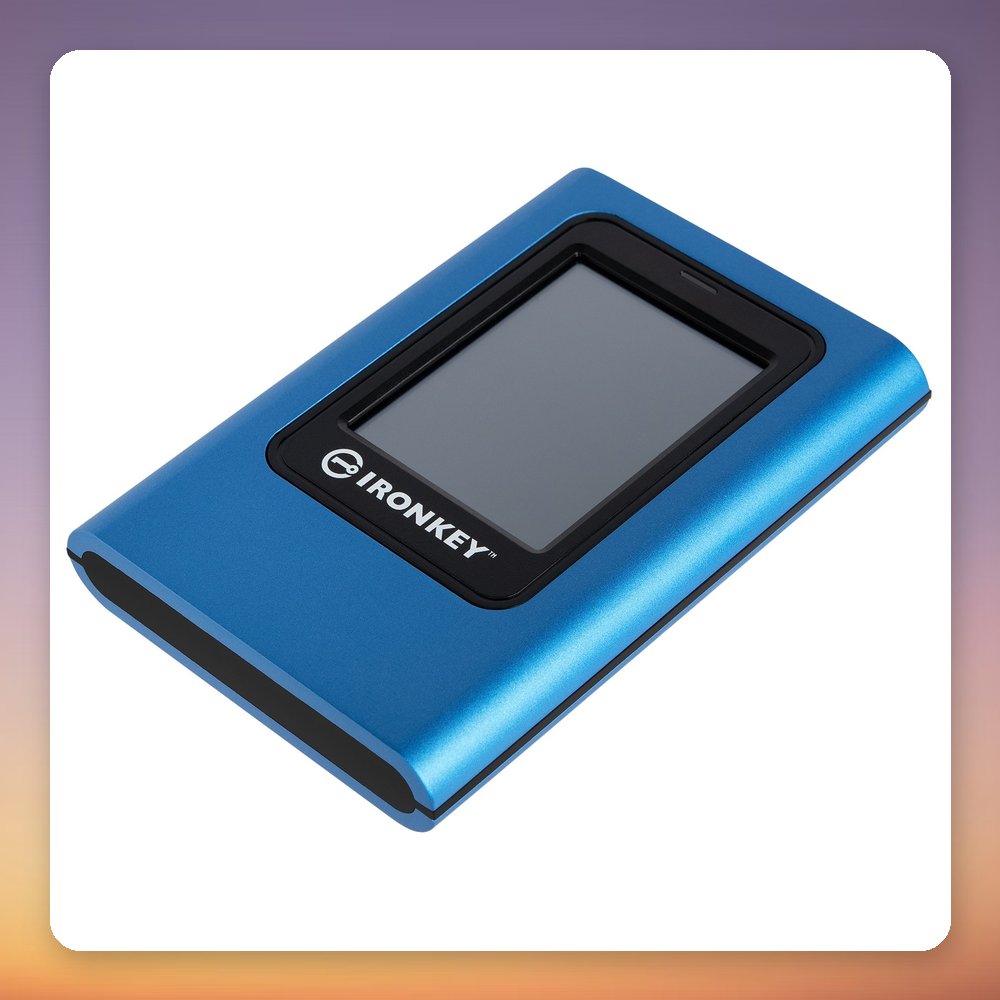 Kingston IronKey Vault Privacy 80 960 GB Encrypted External SSD, USB-C – image 2