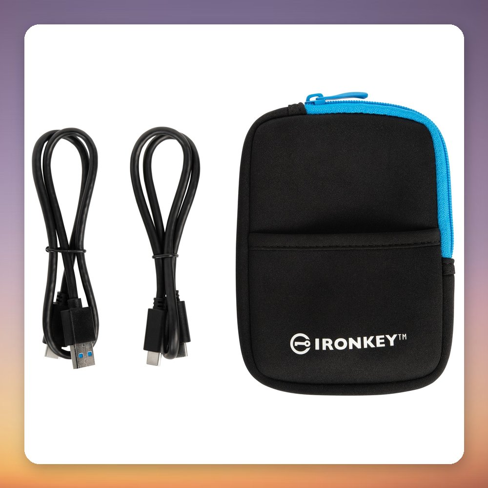 Kingston IronKey Vault Privacy 80 960 GB Encrypted External SSD, USB-C – image 4