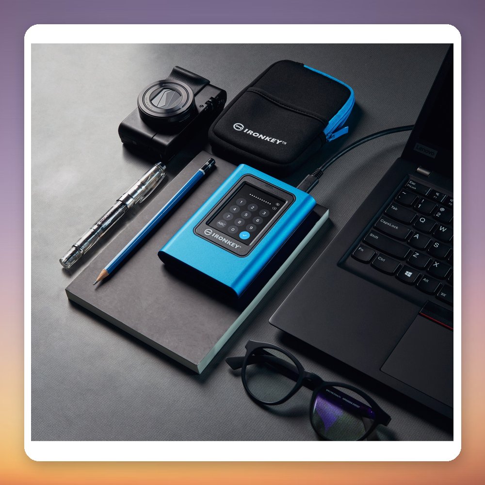 Kingston IronKey Vault Privacy 80 960 GB Encrypted External SSD, USB-C – image 6