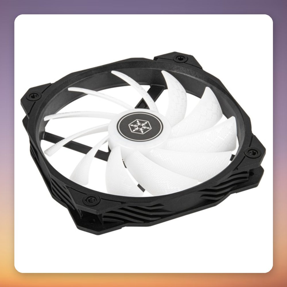 Silverstone SF160B-ARGB 160 mm PWM ARGB Case Fan, Black, 1600 RPM – image 5