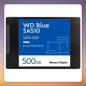 Western Digital WD Blue SA510 500 GB SATA 2.5″ SSD, 560 MB/s Read