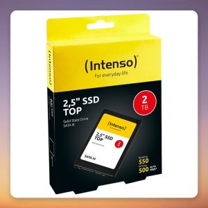 Intenso TOP 2 TB SATA III 2.5″ SSD, 550 MB/s Read, 960 TBW