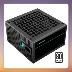 Deepcool PF600 600W 80 PLUS ATX Power Supply, Black, Non-Modular