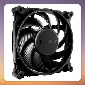 be quiet! Silent Wings 4 120 mm PWM Fan, 1600 RPM, Black, Single Pack