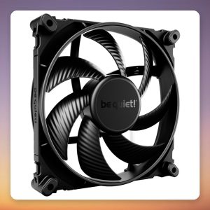 be quiet! Silent Wings 4 140 mm PWM High-Speed Case Fan, Black, Single Pack