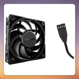 be quiet! Silent Wings Pro 4 120 mm PWM Fan, 3000 RPM, Black, Single Pack