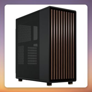 Fractal Design North Charcoal Black Mesh ATX Mid-Tower Case, Walnut Front