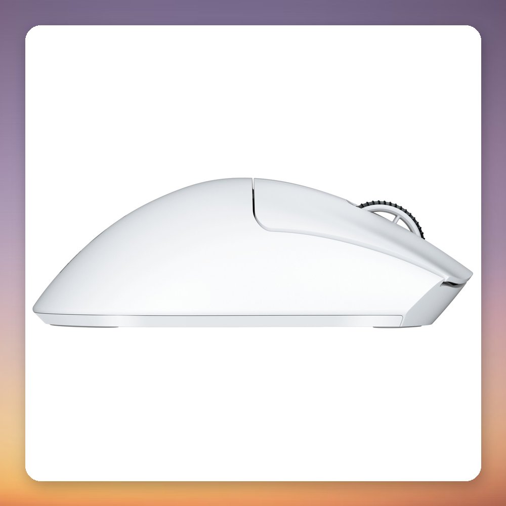 Razer DeathAdder V3 Pro Wireless Gaming Mouse, White, 30,000 DPI, 60 g – image 3