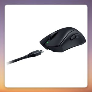 Razer DeathAdder V3 Pro 30000 dpi Wireless Gaming Mouse, 60 g, Black