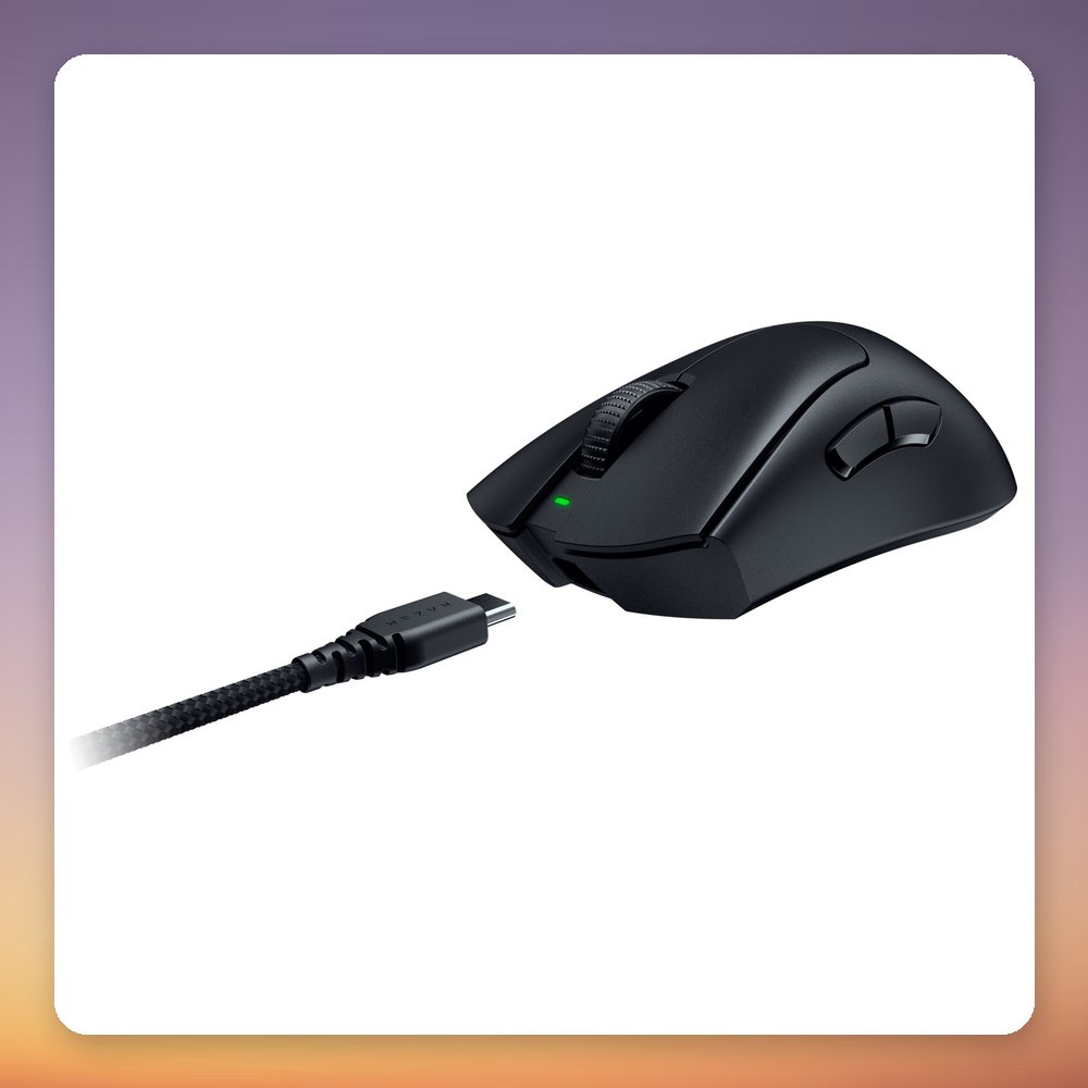 Razer DeathAdder V3 Pro 30000 dpi Wireless Gaming Mouse, 60 g, Black – image 2