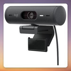 Logitech Brio 500 Full HD 1080p USB-C Webcam, Graphite