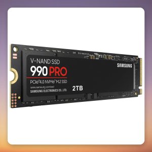 Samsung 990 PRO 2 TB NVMe SSD, PCIe 4.0 x4, M.2 2280, 7450 MB/s
