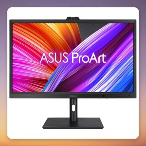 Asus ProArt PA32DC 32″ 4K OLED Monitor, 99% DCI-P3, USB-C 65W, Black