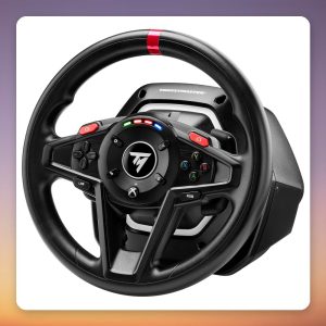 Thrustmaster T128 Racing Wheel and Pedals for Xbox Series X|S, Xbox One and PC, Black