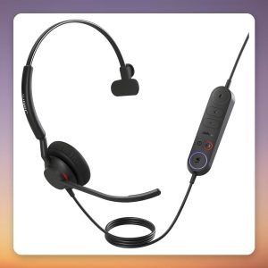 Jabra Engage 40 Link Mono USB-C Headset, Black, Microsoft Teams Certified