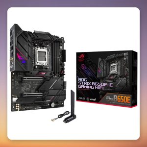 Asus ROG Strix B650E-E Gaming WiFi AM5 ATX Motherboard, AMD B650, DDR5, Wi-Fi 6E