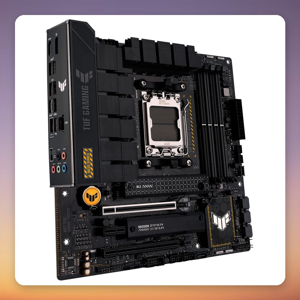 ASUS TUF Gaming B650M-Plus AM5 Micro-ATX Motherboard, AMD B650, DDR5 – image 4