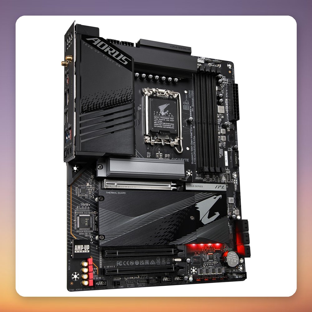 GigaByte Z790 AORUS ELITE AX Intel Z790 LGA 1700 ATX DDR5 Motherboard, Wi-Fi 6E – image 3