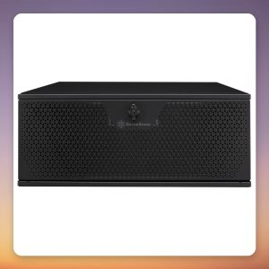 Silverstone SST-RM44 4U Rackmount Server Case, SSI-EEB, 360 mm Radiator Support, Black