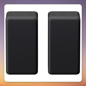 Sony SARS3S 2.0 Surround Speakers, Pair, 100 W, Black