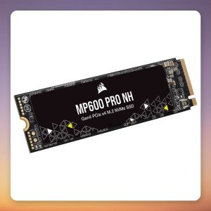 Corsair MP600 PRO NH 4TB NVMe SSD, PCIe 4.0 x4, M.2 2280, 7,000 MB/s