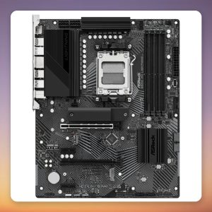 ASRock B650 PG Lightning AM5 ATX Motherboard, DDR5, PCIe 5.0 M.2, Wi-Fi