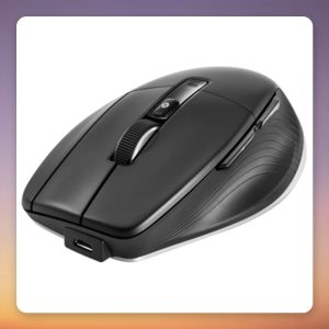 3Dconnexion CadMouse Pro Wireless 7200 DPI Right-Handed CAD Mouse, Black
