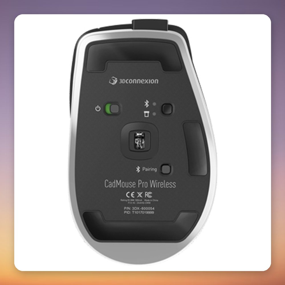 3Dconnexion CadMouse Pro Wireless 7200 DPI Right-Handed CAD Mouse, Black – image 4