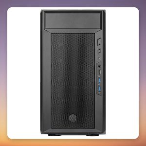 Silverstone FARA 311 Micro-ATX Mesh Front Midi Tower Case, Black
