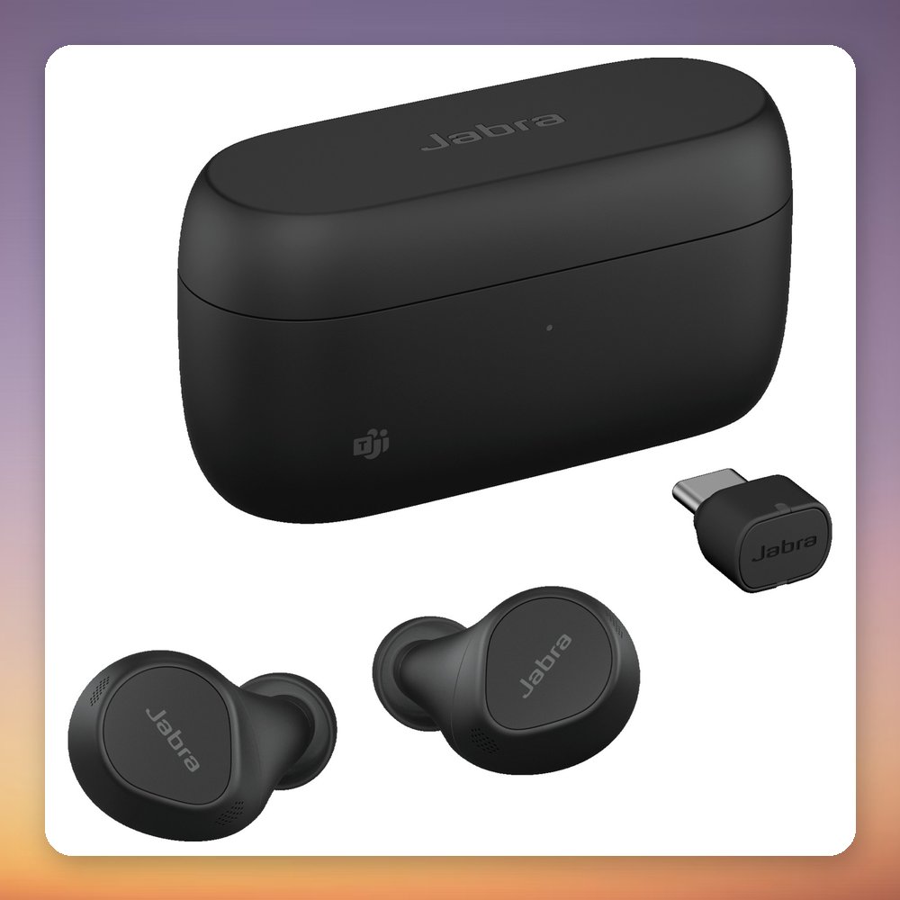 Jabra Evolve2 Buds True Wireless ANC Earbuds, Black, USB-C, MS Teams – image 2