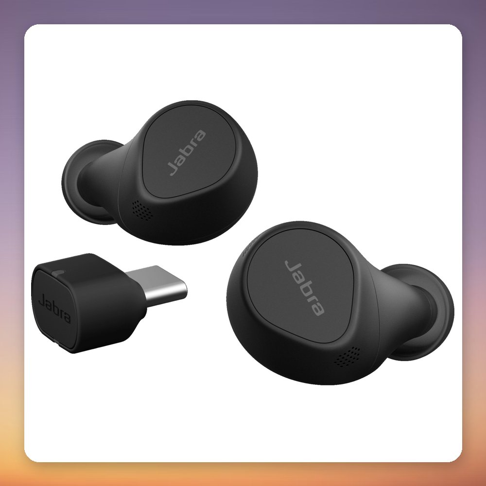 Jabra Evolve2 Buds True Wireless ANC Earbuds, Black, USB-C, MS Teams – image 3