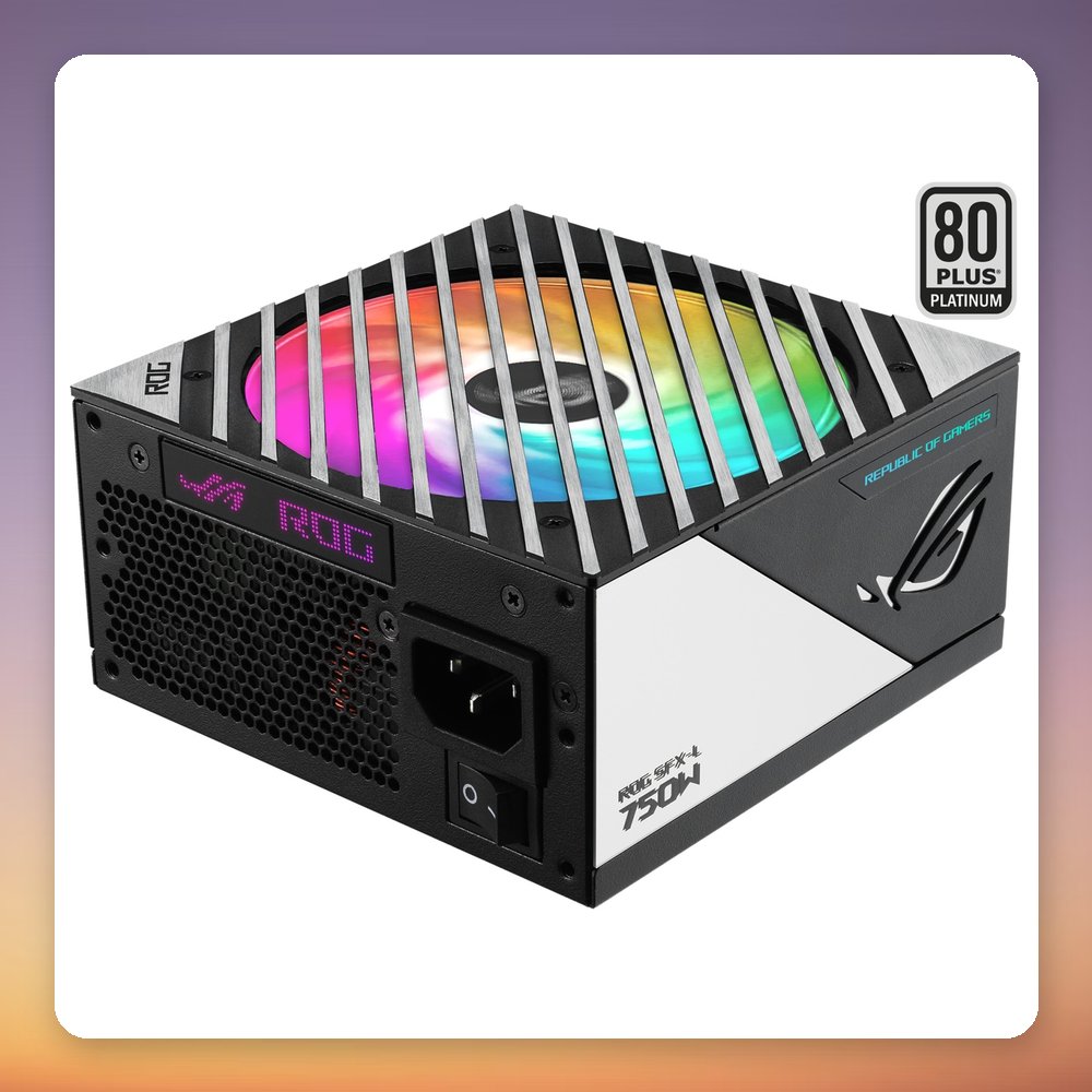 Asus ROG Loki 750W 80 PLUS Platinum SFX-L Fully Modular PSU, ATX 3.0