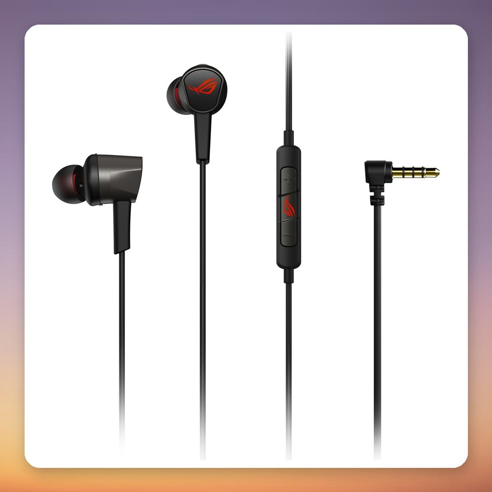 Asus ROG Cetra II Core Wired In-Ear Gaming Headphones, 3.5 mm, Black