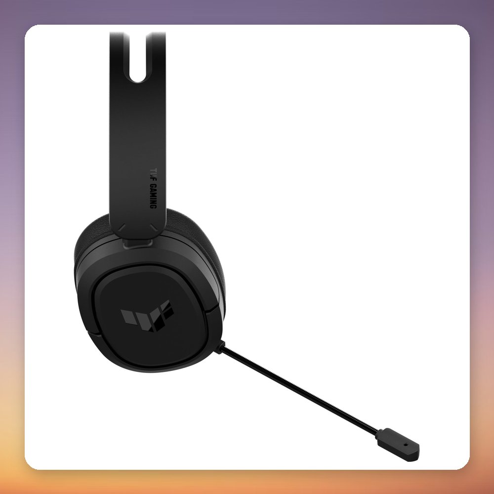 Asus TUF Gaming H1 Wireless Gaming Headset, 2.4 GHz USB-C Dongle, Black – image 6