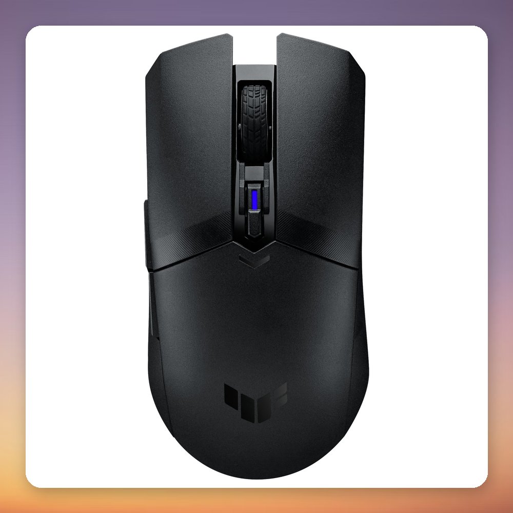 Asus TUF Gaming M4 Wireless 12000 DPI Wireless Gaming Mouse, Black, Ambidextrous