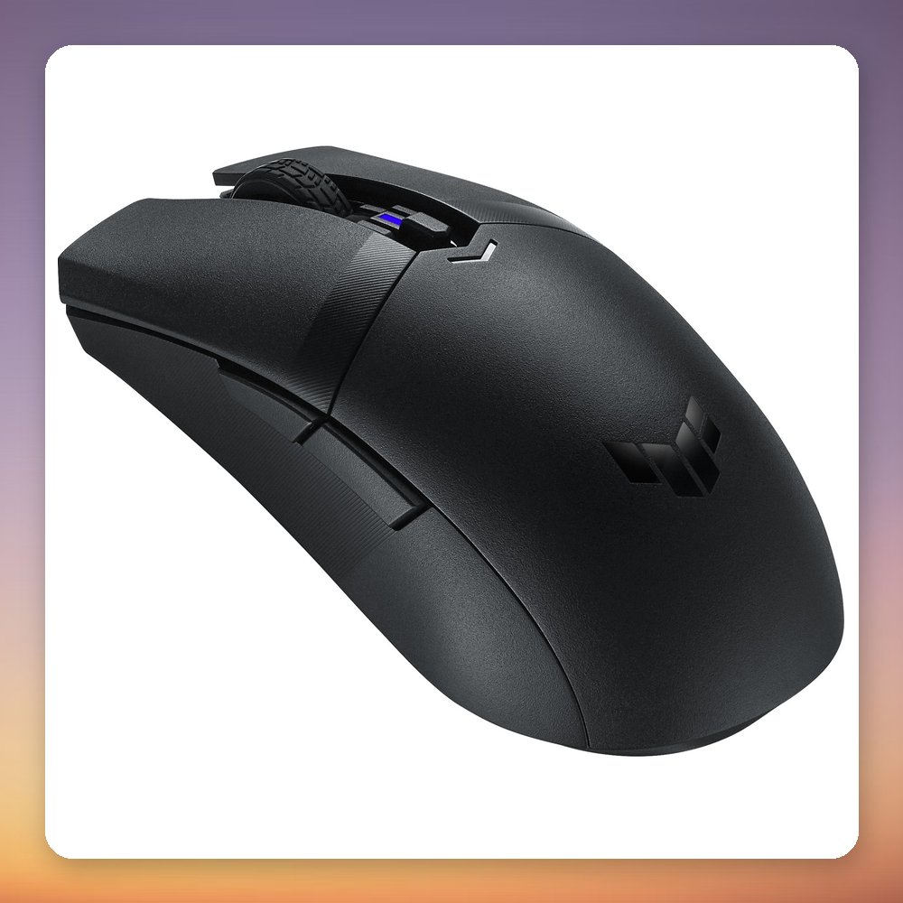 Asus TUF Gaming M4 Wireless 12000 DPI Wireless Gaming Mouse, Black, Ambidextrous – image 2