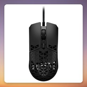 Asus TUF Gaming M4 Air 16000 DPI Wired Gaming Mouse, 47 g, Black