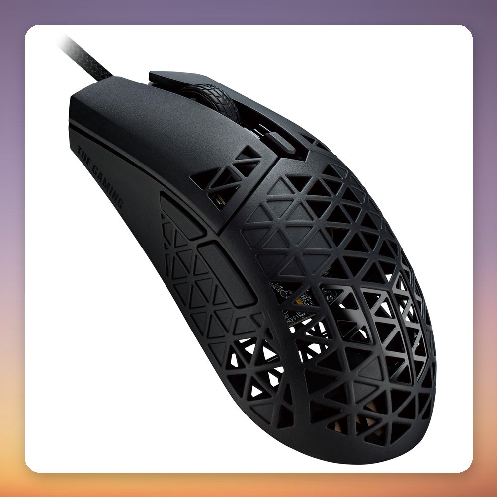 Asus TUF Gaming M4 Air 16000 DPI Wired Gaming Mouse, 47 g, Black – image 3