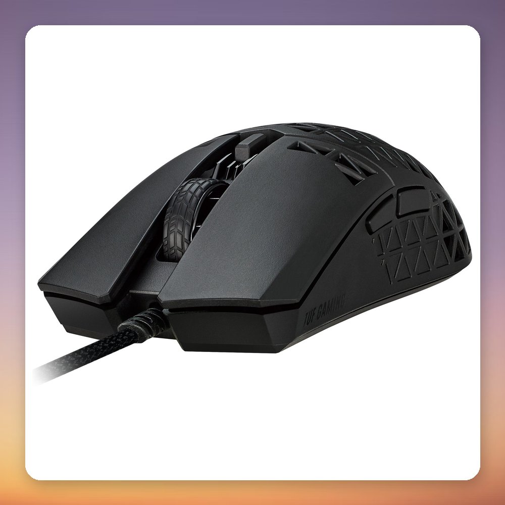 Asus TUF Gaming M4 Air 16000 DPI Wired Gaming Mouse, 47 g, Black – image 4
