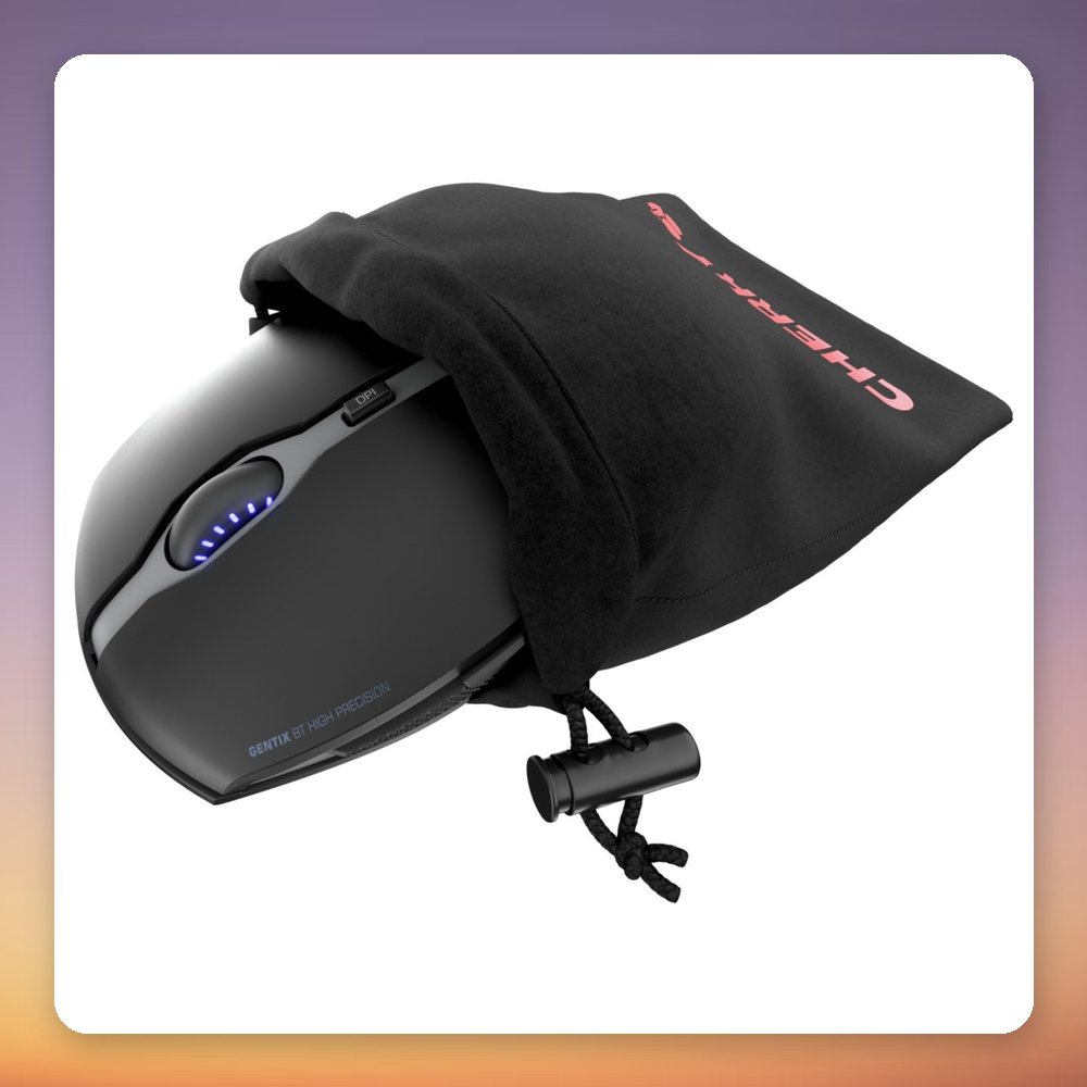 Cherry GENTIX BT Wireless Bluetooth Mouse, 2000 DPI, 7 Buttons, Black – image 6