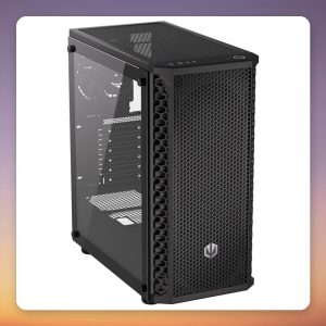 ENDORFY Signum 300 Air ATX Mid-Tower Case, Black, Tempered Glass, 4x 120 mm PWM Fans