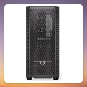ENDORFY Signum 300 Solid ATX Mid-Tower Case, Black, Mesh Front, 1x 120 mm PWM Fan