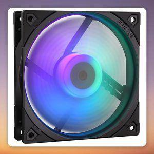 ENDORFY Fluctus 120 PWM ARGB 120 mm Case Fan, Black/Transparent