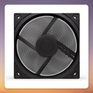 ENDORFY Fluctus 120 PWM 120 mm Case Fan, Black, FDB Bearing, 250-1,800 RPM