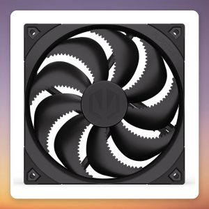 ENDORFY Fluctus 140 PWM 140 mm Case Fan, Black, 250-1800 RPM, FDB