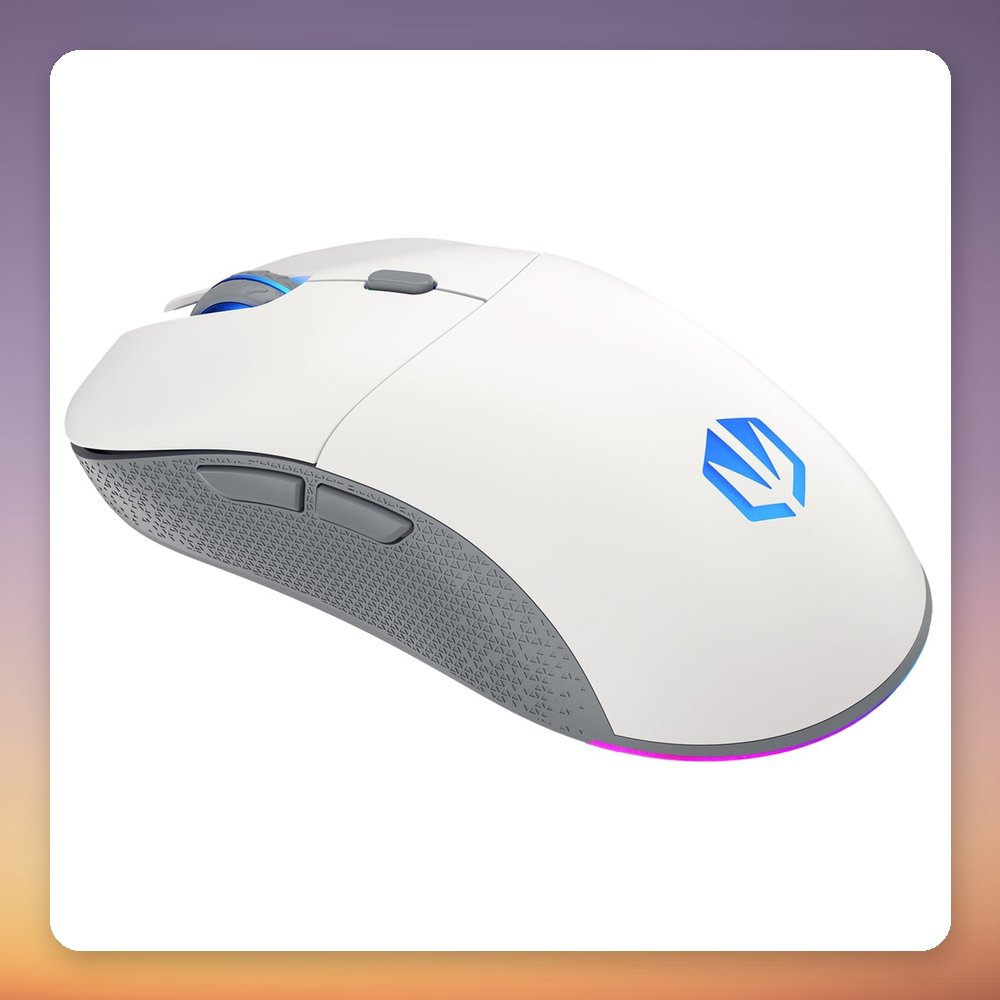 ENDORFY Gem Plus Wireless Onyx White 74 g Gaming Mouse, 26000 DPI