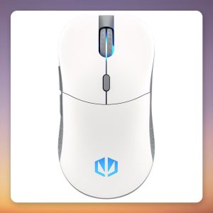 ENDORFY Gem Plus Wireless Onyx White 74 g Gaming Mouse, 26000 DPI