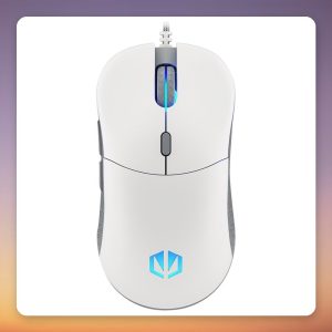 ENDORFY GEM Plus Onyx White 19000 DPI Wired Gaming Mouse, 67 g