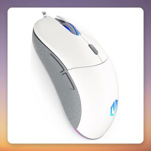 ENDORFY GEM Plus Onyx White 19000 DPI Wired Gaming Mouse, 67 g